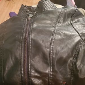Therapy leather jacket by lane crawford
